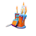 Fuzzfetti Cake