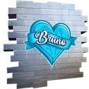 Bruno's Blue Heart