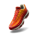 Nike Air Max 95 'Deep Red/Orange Blaze'
