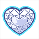 Faceted Heart