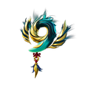 Plumed Charm