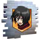 Courageous Mikasa