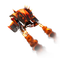 Fiery Descent