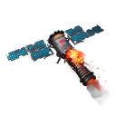 Crashing Satellite