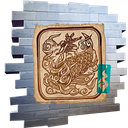 Woodblock Print Jade