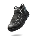 Nike Air More Uptempo 'Black/Silver'